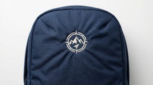 backpack puckering spongy material embroidery problem