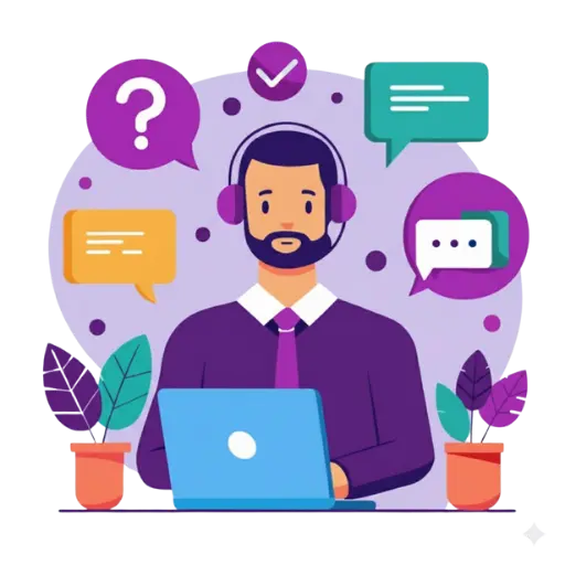 Contact embroidery digitizing support