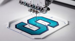 Embroidery sizing issues after running a design on a white polo shirt