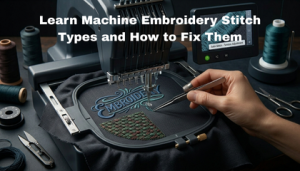 Learn Machine Embroidery Stitch Types and How to Fix Them