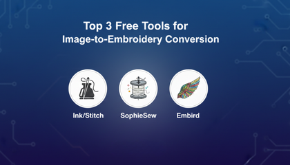 Top 3 Free Tools for Image-to-Embroidery Conversion