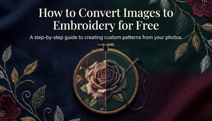 How Can You Convert an Image to Embroidery for Free?