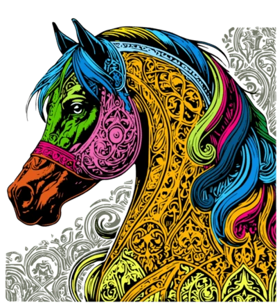 After embroidery design