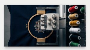 embroidery machine running slow with high stitch count and multiple thread color spools