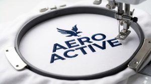 push compensation for lightweight polyester polo embroidery