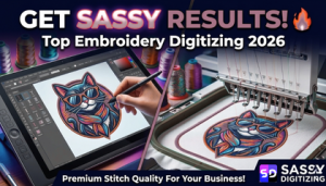 Best Embroidery Digitizing Service 2026 | Sassy Digitizing
