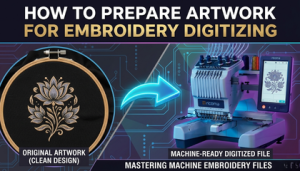 How to Prepare Artwork for Embroidery Digitizing the Right Way