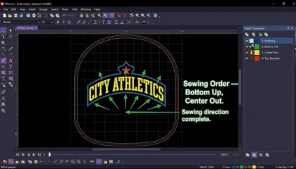 embroidery pinching same place on every run