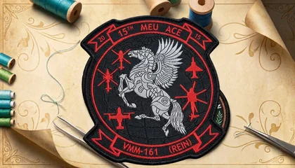 Woven Patches: The King of Detail