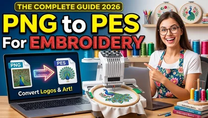 How to Convert PNG to PES